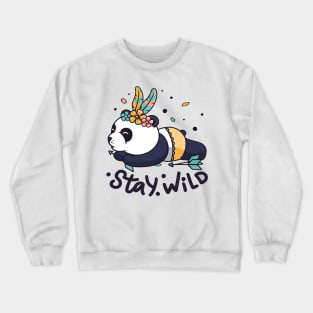 Indian panda Crewneck Sweatshirt